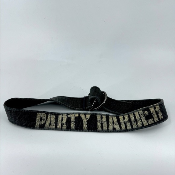 Unbranded Party Harder Canvas Double loop performance Belt - Picture 1 of 6